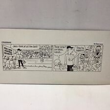 Crakbaks- Hand Drawn Comic Strip By Gus Levy-Football/Pee-Wee Football Tryouts picture
