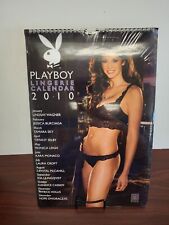 Playboy 2010 Lingerie Calendar 11 x 17 Sealed New Unopened picture