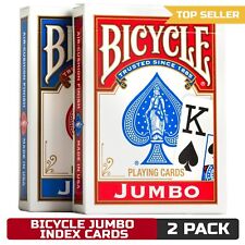Bicycle Playing Cards, Jumbo Index, 2 Pack, Easy-to-Read Decks picture