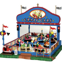 Lemax CRAZY CARS Holiday Village Animated & Musical Carnival Ride picture