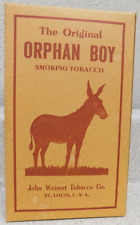 The Original Orphan Boy Cardboard Smoking Tobacco Carton Box picture