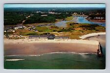 Kennebunk ME-Maine, Aerial The Seaside House, Advertise, Vintage c1957 Postcard picture