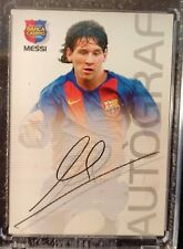 RC Rookie Card 2004 05 Panini Barcelona Champion Messi #89 Royal Crown Auto... picture
