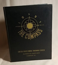 Vtg 1957 Company 81 The Compass United States Naval Training Center Yearbook picture
