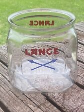 Vintage Lance Glass Jar Only 6 1/2