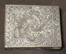 Vintage 800 Sterling Silver Mechanical Compact Lipstick Makeup picture
