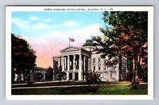 Raleigh NC-North Carolina, State Capitol, Antique, Vintage Souvenir Postcard picture