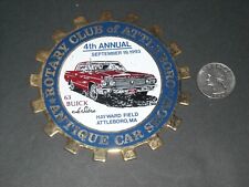 1993 Antique Car Show Car Grill Badge Emblem Attleboro,Mass.1963 Buick LeSabra picture