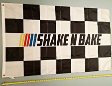 SHAKE N BAKE *FREE SHIP USA SELLER* Nascar Sprint Car Racing Poster Sign 3x5' picture