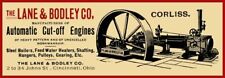 1895 Land & Bodley Corliss Engines NEW Metal Sign: Cincinnati, OhiO picture