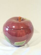 Franciscan Red Delicious Apple Cookie Jar Hand painted Made in Portugal.BEAUTIFL picture