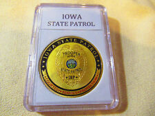 IOWA STATE PATROL Challenge Coin picture