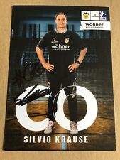 Silvio Krause, Germany 🇩🇪 Handball HSC Coburg 2022/23 hand signed picture
