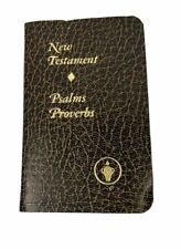 Gideons Pocket New Testament Psalms Proverbs Bible Mini Book  picture