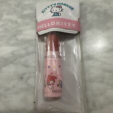Hello Kitty Sanrio Kitty’s Marker Lipstick In Pouch - 1976 picture