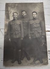 Antique RPPC Postcard WW1 Soldiers France picture