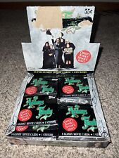 1991 Topps The Addams Family SUPER GLOSSY MOVIE CARDS 33 Packs Original Box picture