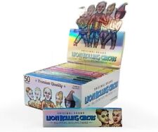 Lion Rolling Circus Ultra Thin Rolling Papers King Size 50 Booklets WHOLESALE  picture