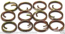 mil-spec 7/16in 13mm zinc uniform button rings fasteners no sew lot of 12 B115 picture