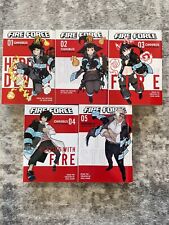 Fire Force Omnibus 1 - 5 (Volumes 1 - 15) English Manga Set picture