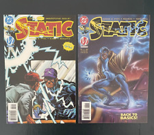 Static #31 and 32 High Grade Low Print Run DC Milestone Comics picture