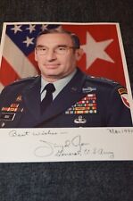 General Jimmy D Ross Signed 8x10 Photo - Army Depot, Logistics, Material Command picture