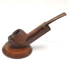 Vintage Estate GBD Tapestry Semi Rustic Prince Pipe 357 D Gracefully Bent Briar picture
