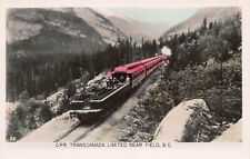 C.P.R. Transcanada Ltd, Near Field, B.C., Canada, Real Photo Postcard, Unused picture