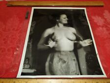 VINTAGE 1950s BURLESQUE 8 X 10 PHOTO OF DANCER LEE MATHEWS   G & S FILM CO picture