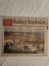 2001 February 12 Pittsburgh Trib Stadium Implosion Goodbye Three Rivers  (MH50) picture