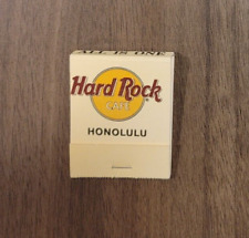 Vintage Hard Rock Cafe Kapiolani Honolulu Hawaii VTG Full Unstruck Matchbook picture
