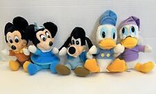 Vintage Disney 1984 Mickey's Christmas Carol: Complete Set Of 5 - 7 inch Plush picture