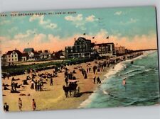c1910 View Of Beach Old Orchard Maine ME Postcard picture