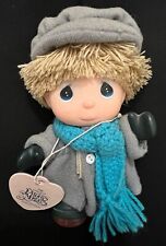Vintage-Precious Moments Hi Babies Enesco Boy With Hat And Scarf 1988 picture