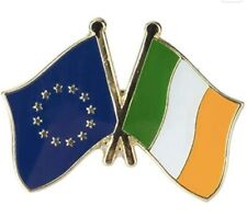 Ireland EU Badge Flag Pin Enamel Irish European Union picture