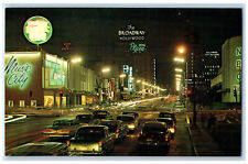 c1960's Sunset and Vine The Heart of Radio Television Row Hollywood CA Postcard picture