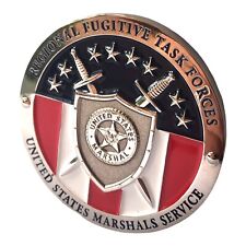 US Marshals Service Police Challenge Coin Florida Regional Fugitive Task Force  picture