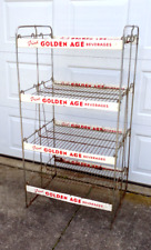 COOL VINTAGE 1950'S 1960'S GOLDEN AGE SODA DISPLAY, ADVERTISING RACK. E-Z SHIP picture