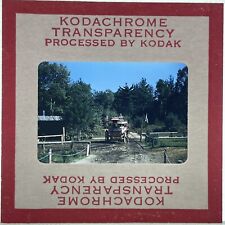 35mm Slide 1955 Frontier Town New York Amusement Park 50s Red Kodachrome #3 picture
