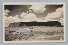 RPPC Steamboat Rock In The Grand Coulee Homestead Buildings Unposted picture