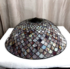 QUOIZEL Stained Glass Lamp Shade Tiffany Style Large 23