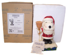 Jim Shore Peanuts Snoopy Enesco Ringing in the Holiday Cheer New in Box 4045875 picture