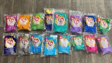 1993 Lot Of (16) McDonald Teenie Beanie #s 1-17 Minus #15 ALL PACKAGED &UNOPENED picture