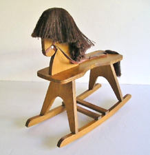 Mid Century Modern Rocking Horse Mod Witco Wood Art Sculpture picture