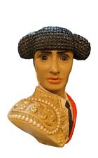 1966 Rare Marwal Ind Inc. Vintage Spanish Matador Sculpture  By Brower Chalkware picture