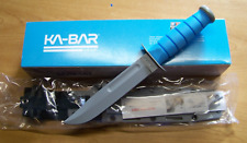 Ka-Bar Knife 1313SF Space-Bar USSF Space Force Blue Handle Gray Blade and Sheath picture
