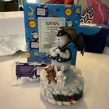 Enesco Rudolph Island Misfit Toys “Holly Jolly” Sam the Snowman Musical #725250 picture
