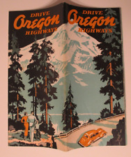 NICE DRIVE OREGON HIGHWAYS 24 Page Booklet w/ Photos, Map etc... picture