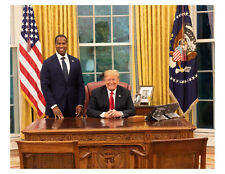 2018 Politician John James & President Donald Trump - 8x10 Photo On 8.5