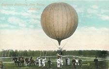 Postcard UK Long Valley Aldershot Engineers Ballooning Valentine's 23-1612 picture